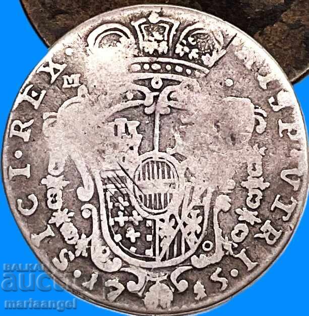 20 Грана 1715 Италия Тари Карл VI сребро - 6 20 Грана 1715 Италия Тари Карл VI сребро - 6