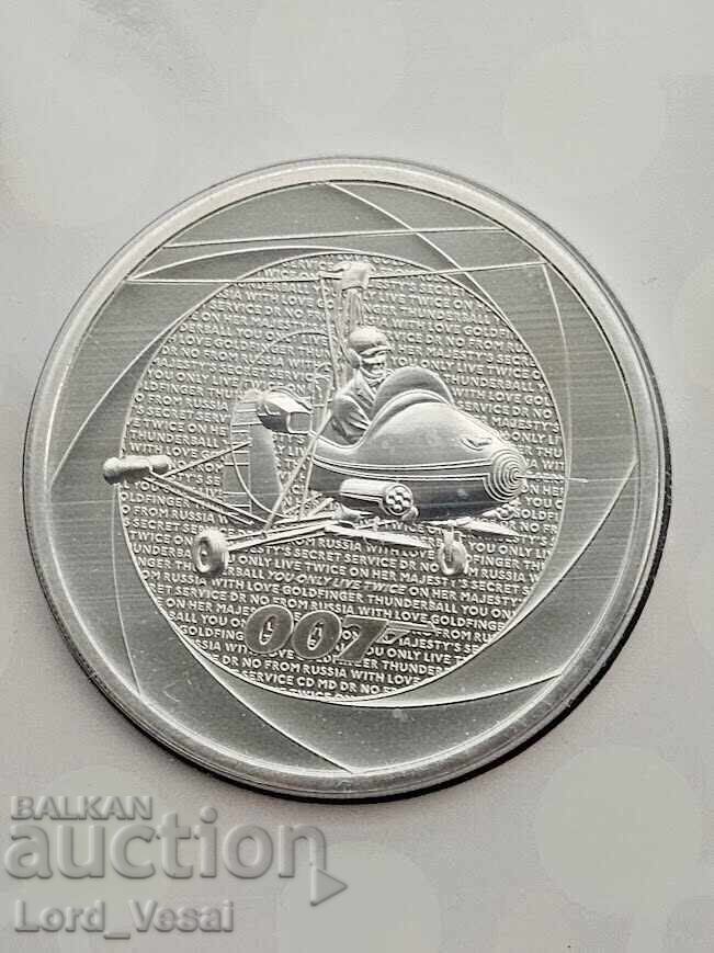 Δημοπρασία 5 λίρες 2023 60ή επέτειος Τζέιμς Μποντ - Πράκτορας 007 Ηνωμένο Βασίλειο Δημοπρασία 5 λίρες 2023 60ή επέτειος Τζέιμς Μποντ - Πράκτορας 007 Ηνωμένο Βασίλειο