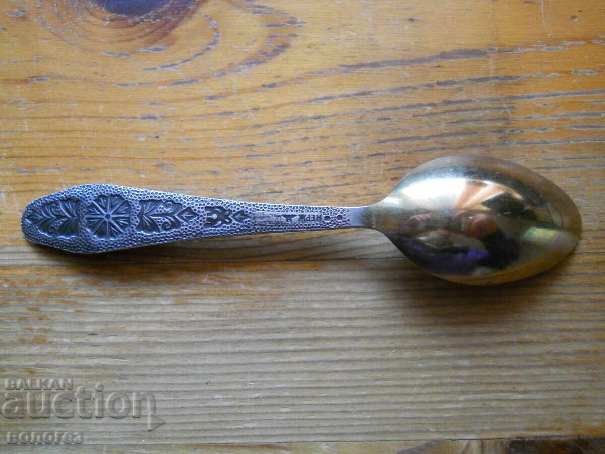 Delivery of Antique gilded teaspoons - USSR Delivery of Antique gilded teaspoons - USSR