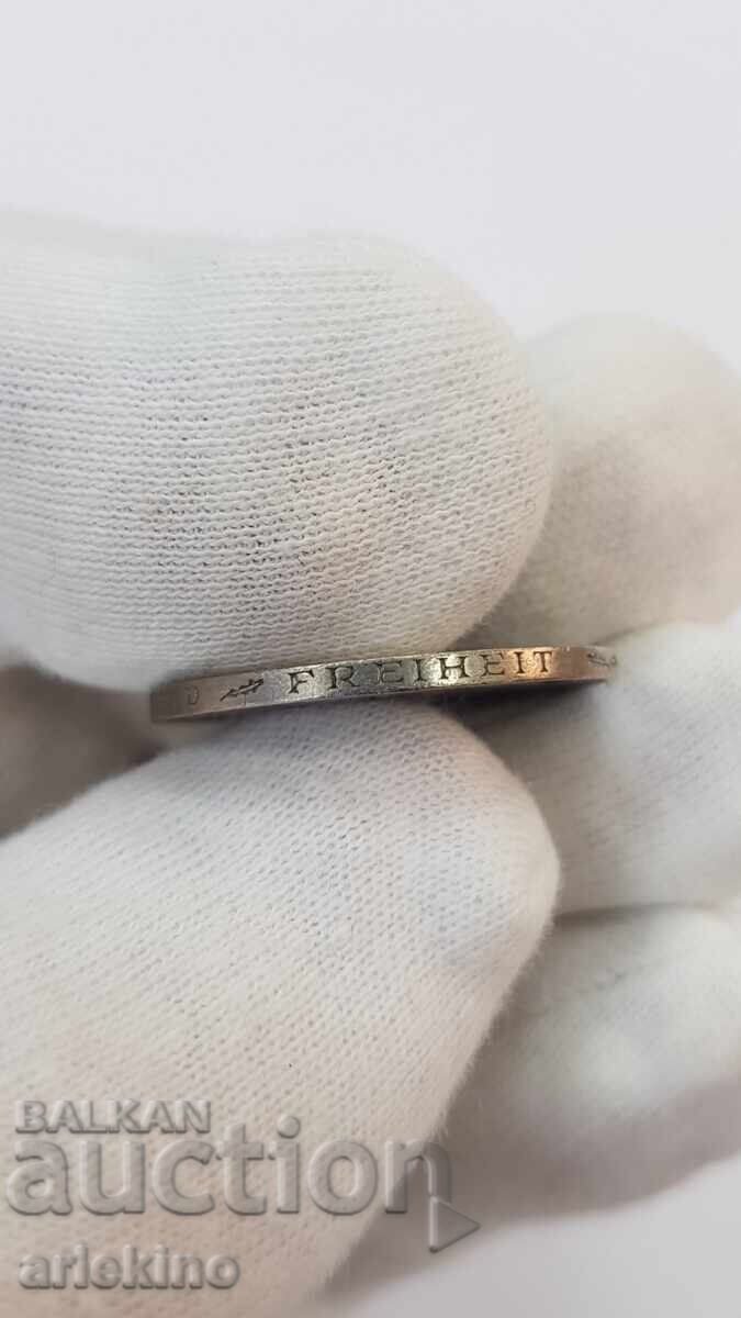 Delivery of Collectible coin, 2 marks 1973 D - Germany