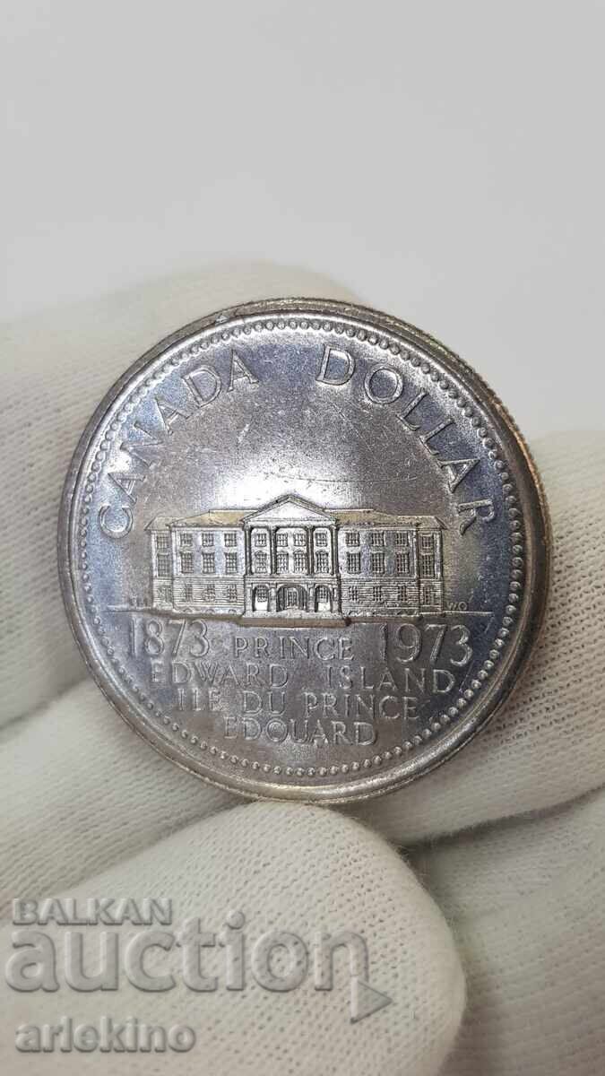 Monedă de colecție 1 Dolar 1973 Canada Monedă de colecție 1 Dolar 1973 Canada