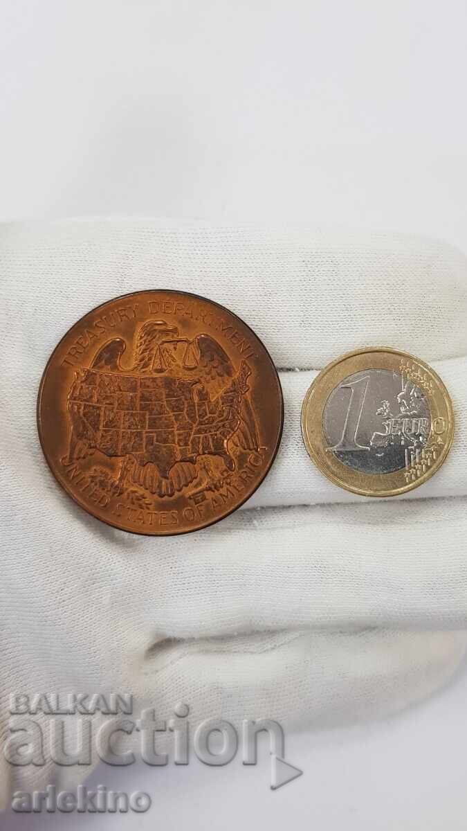 Συλλεκτικό διακριτικό, μετάλλιο "SAN FRANCISCO MINT" 1874-1937 - 7