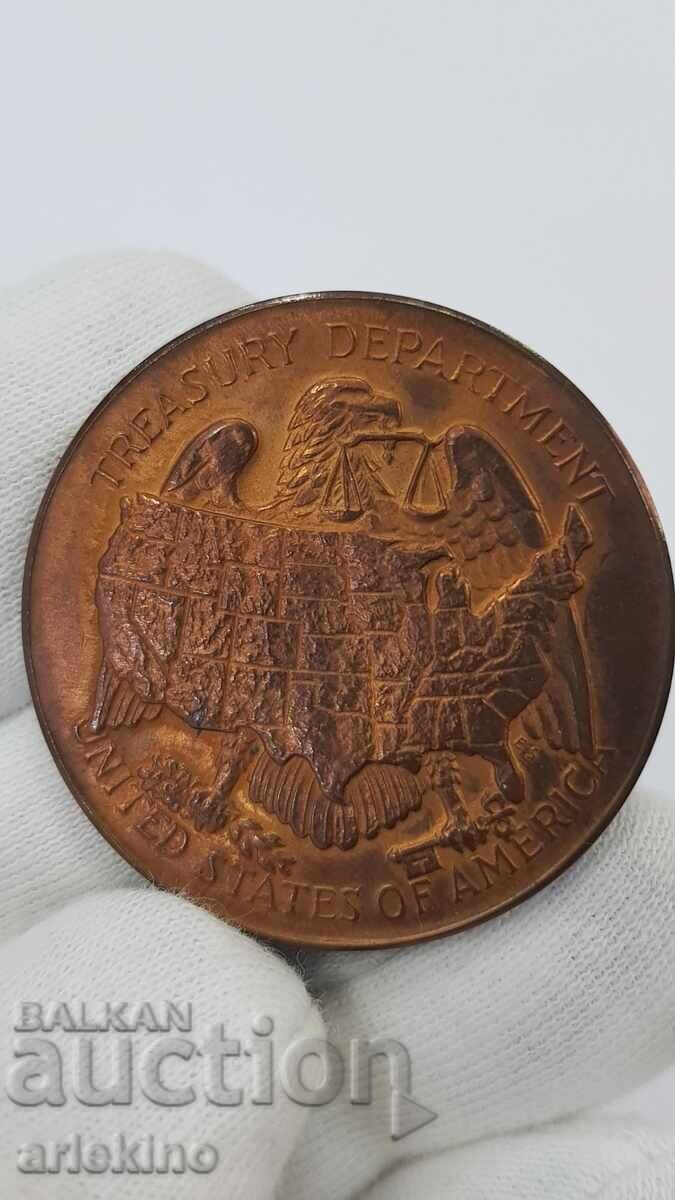 Συλλεκτικό διακριτικό, μετάλλιο "SAN FRANCISCO MINT" 1874-1937