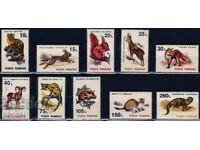 România 1993 - fauna forestieră MNH