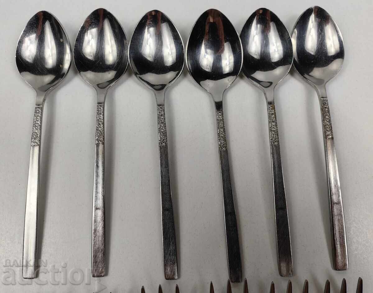 DESSERT CUTLERY SET FORK SPOON with price € 2.00 | 3.91 BGN