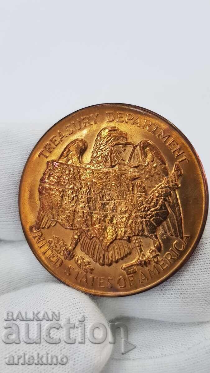 Συλλεκτικό διακριτικό, μετάλλιο "SAN FRANCISCO MINT" 1874-1937