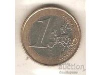 Португалия  1  евро  2024 г.