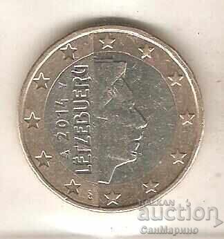 Люксембург  1  евро  2014 г. с цена € 1.90 | 3.72 лв.