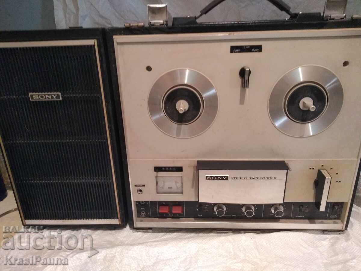 Tapecorder ,,SONY ,, TC 252 . Made in Japan. - 7