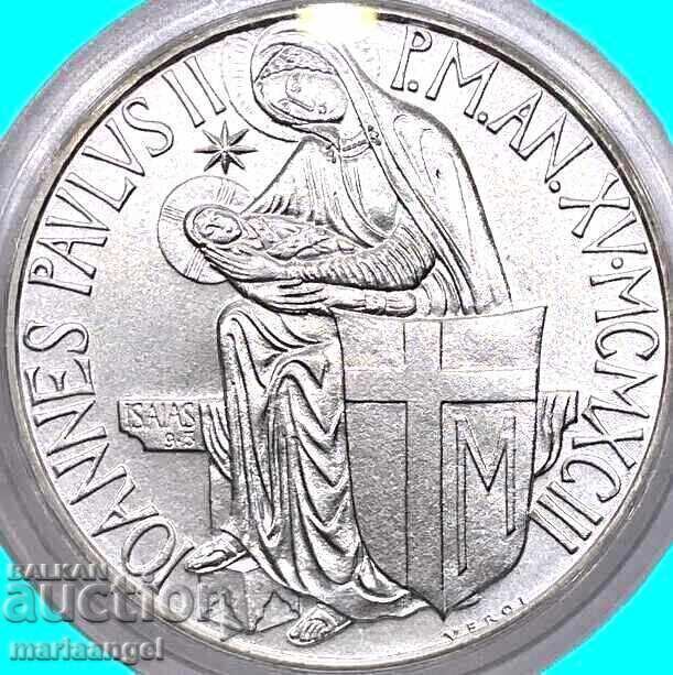 500 lire 1993 Vatican argint cutie certificat UNC - 5