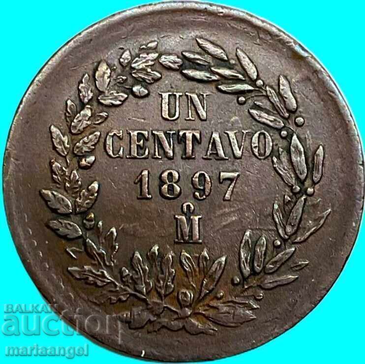 Μεξικό 1 centavo 1897 - 5