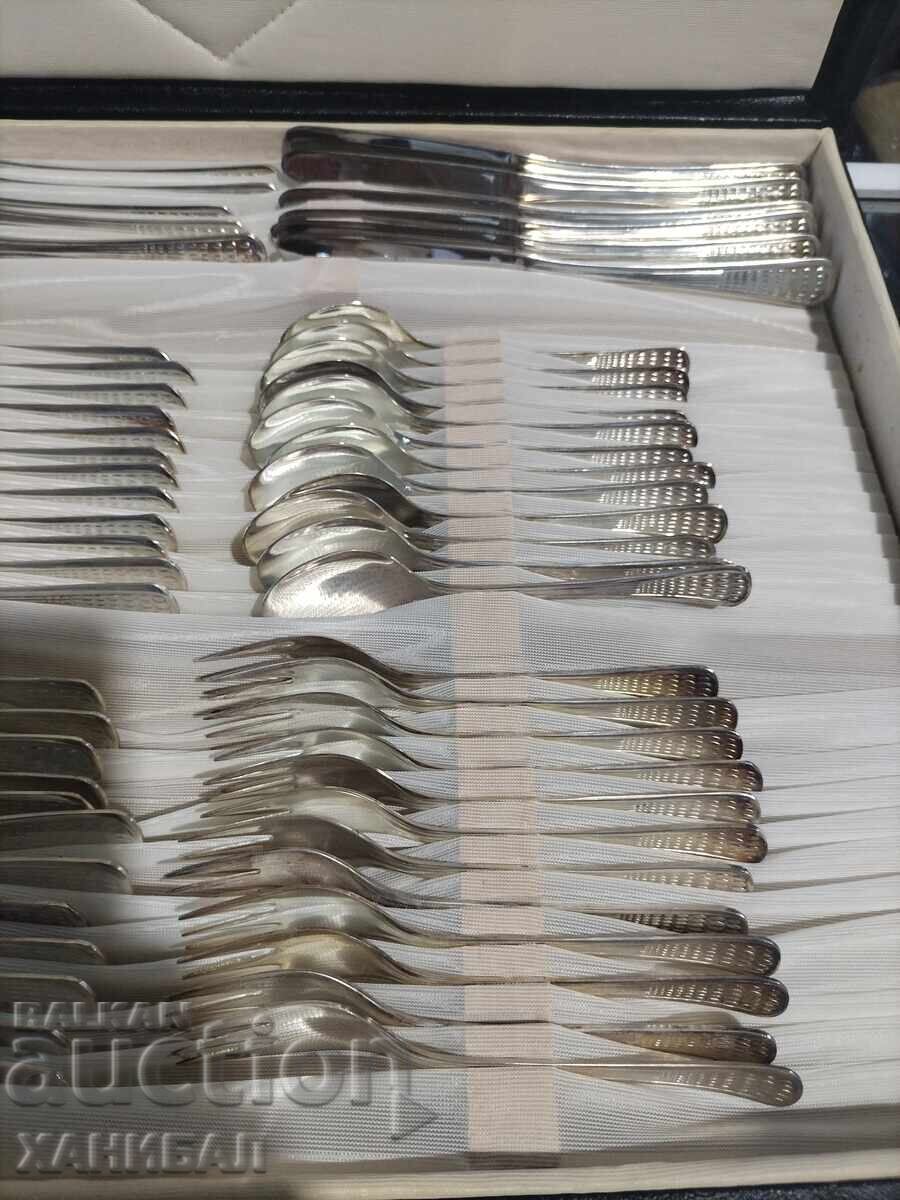 SILVER-PLATED CUTLERY SET PERLA - 5