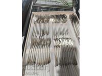 SET TACÂMURI ARGINTATE PERLA