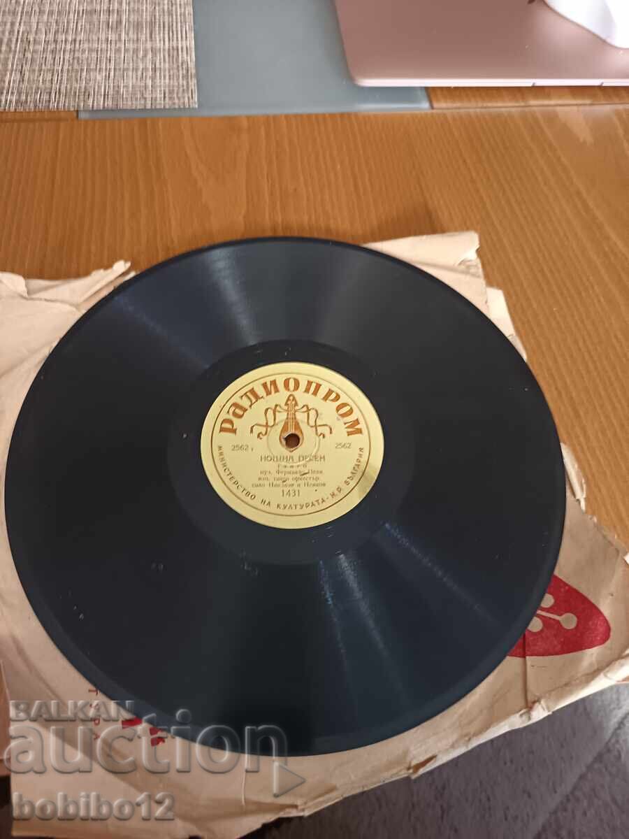 Auction  Old shellac record Florianópolis