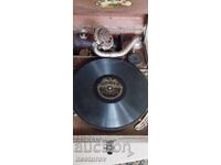VECHI GRAMOFON MECANIC "MEDEA" 1930 REGATUL BULGARIEI