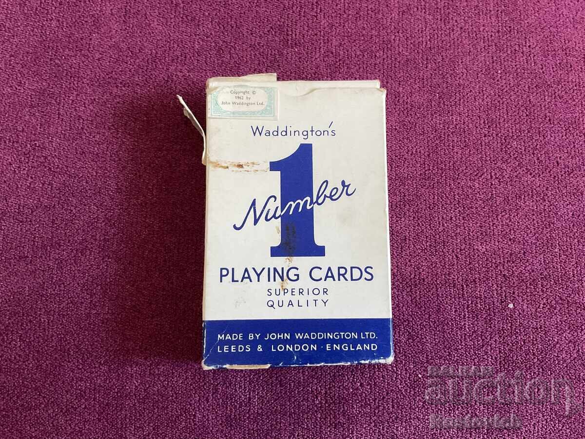 Waddington's Number 1 playing cards. England. 1962 with price € 24.42 | 47.76 BGN