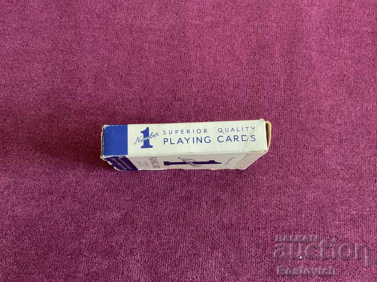 Delivery of Waddington's Number 1 playing cards. England. 1962