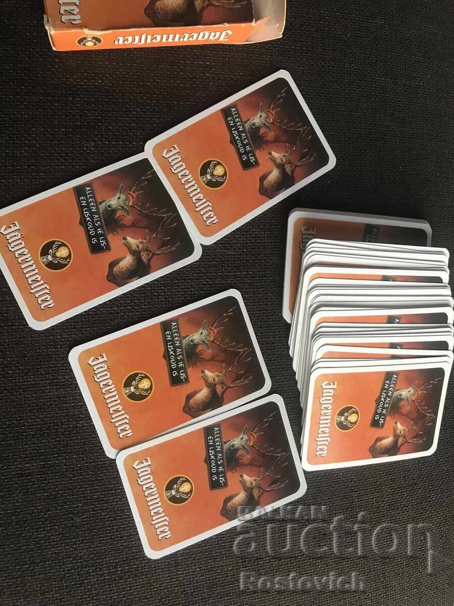 Δημοπρασία Τράπουλα «Jägermeister», CartaMundi