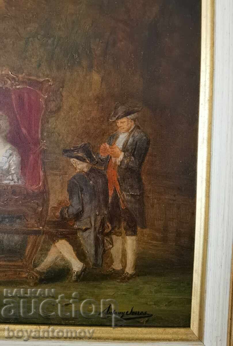 Livrarea Tablou Cavaler și damă într-o trăsură, Antony Serres Livrarea Tablou Cavaler și damă într-o trăsură, Antony Serres