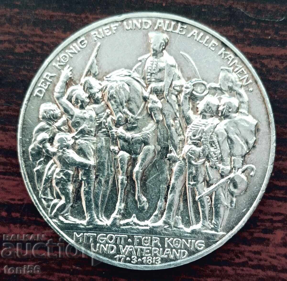 Germania 3 mărci 1913