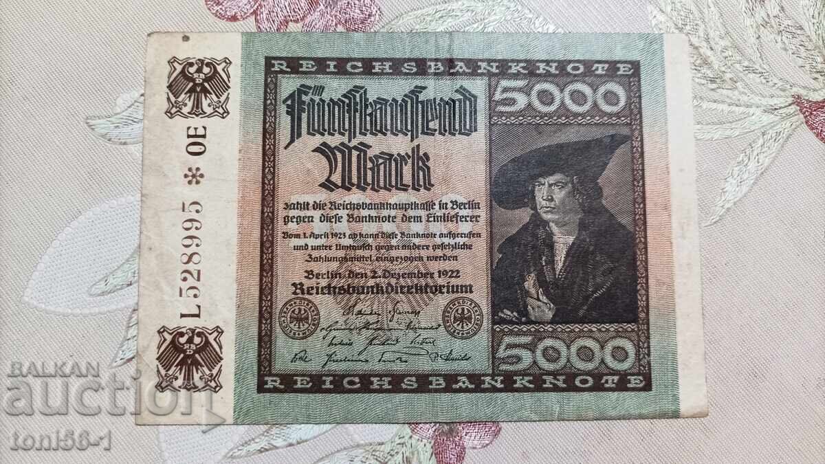 Germania 5000 mărci 1923 (1)