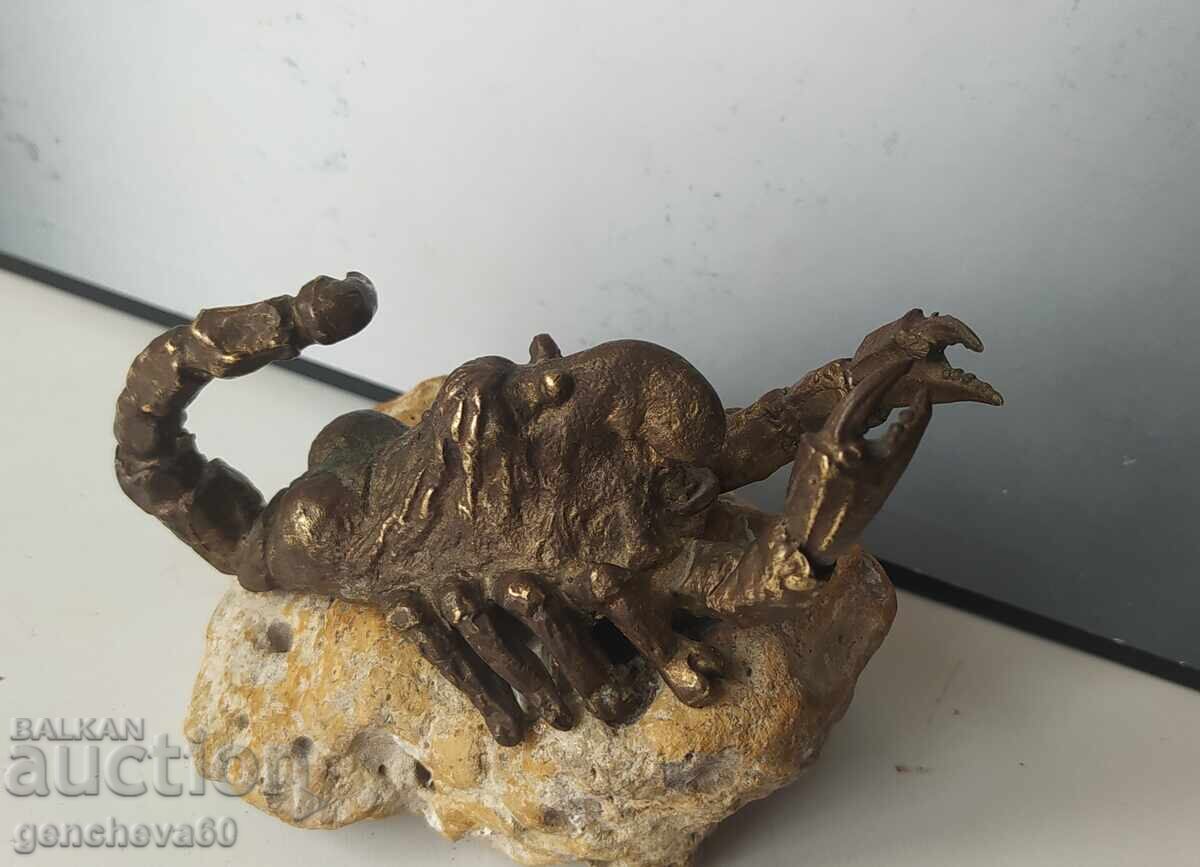 Original bronze sculpture Scorpion - 6 Original bronze sculpture Scorpion - 6