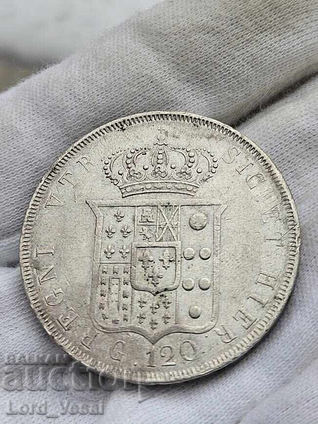 Βασίλειο των Δύο Σικελιών 120 Grana 1841