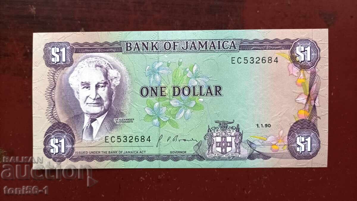 Τζαμάικα 1 δολάριο 1990 UNC