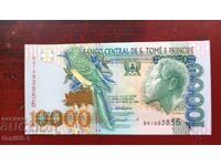 Σάο Τομέ και Πρίνσιπε 10.000 dobra 1998 UNC