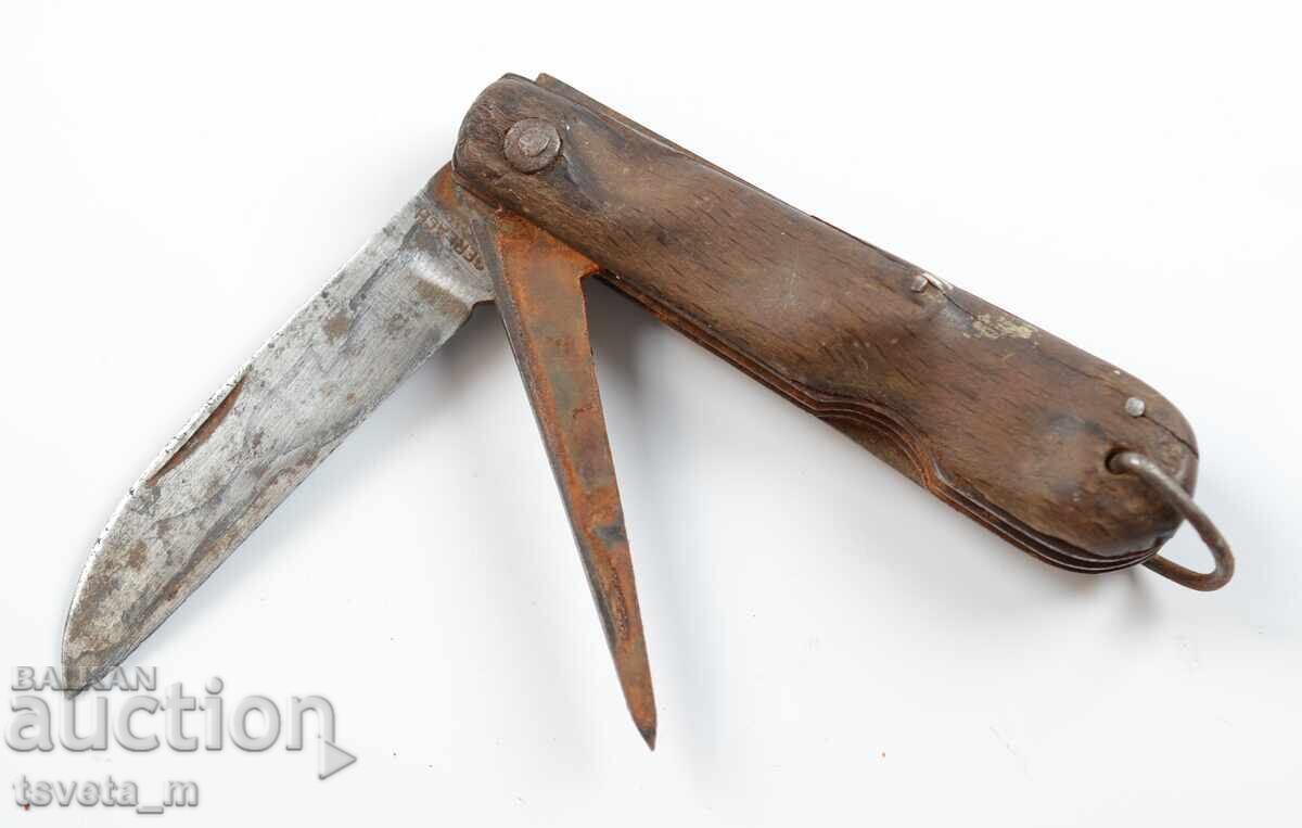 Licitație Briceag vechi cu 2 instrumente GERLACH