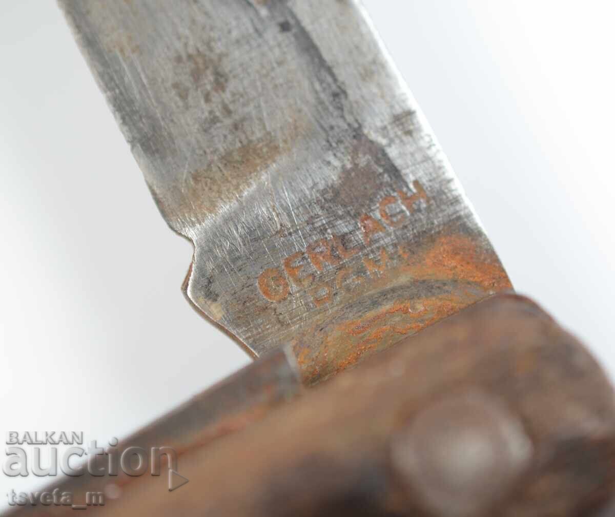 Briceag vechi cu 2 instrumente GERLACH - 5