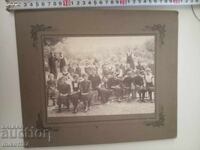 Fotografie pe carton elevi 1914