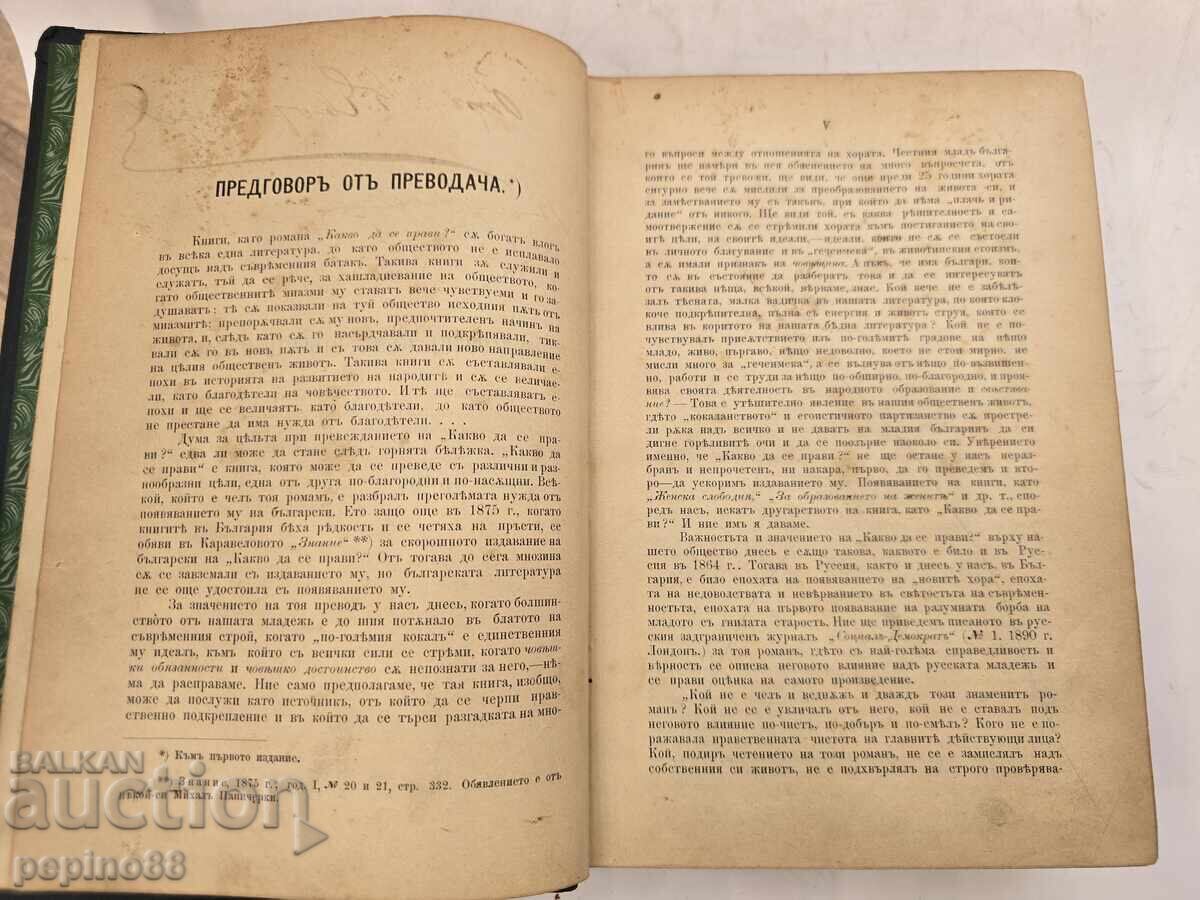 Αντίκα βιβλίο «Τι να κάνουμε;» Ν. Τσερνισέφσκι 2η έκδοση - 5