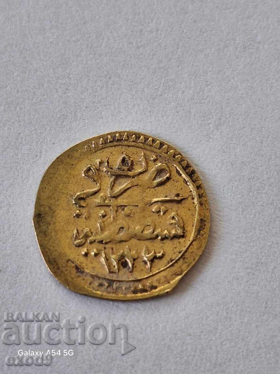 Gold coin 1/4 Zeri Mahbub 1223 / 5 with price € 259.00 | 506.56 BGN Gold coin 1/4 Zeri Mahbub 1223 / 5 with price € 259.00 | 506.56 BGN