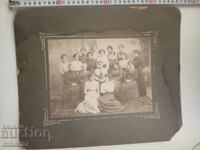 Снимка картон фотография жени