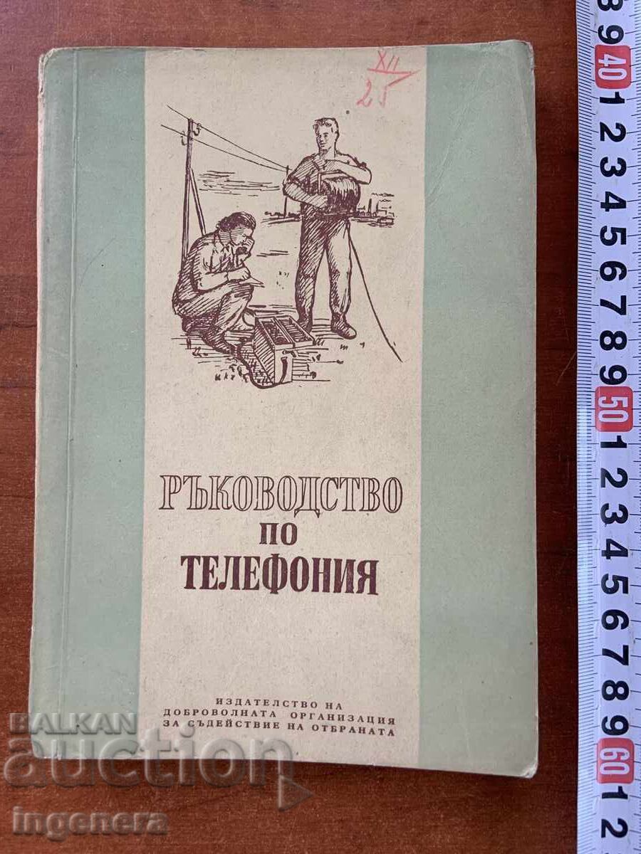 GHID DE TELEFONIE DIN 1953 - EDITURA MILITARĂ
