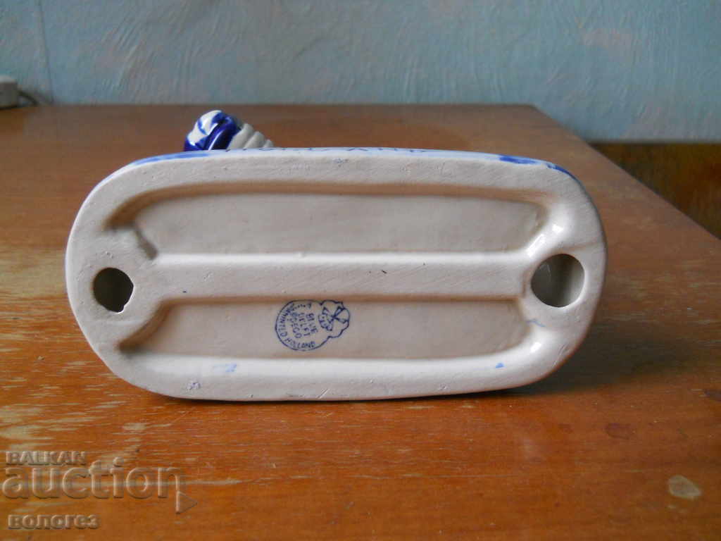 Statuetă din porțelan "Blue Delft Deco Sminted Holland" - 5