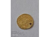 Monedă de aur 1/4 Yeni Adli Altin 1223 / 22