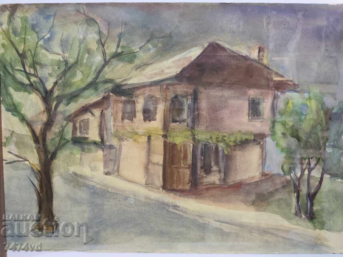 VECHI ACVAREL BULGĂRESC cu preț € 70.00 | 136.91 BGN