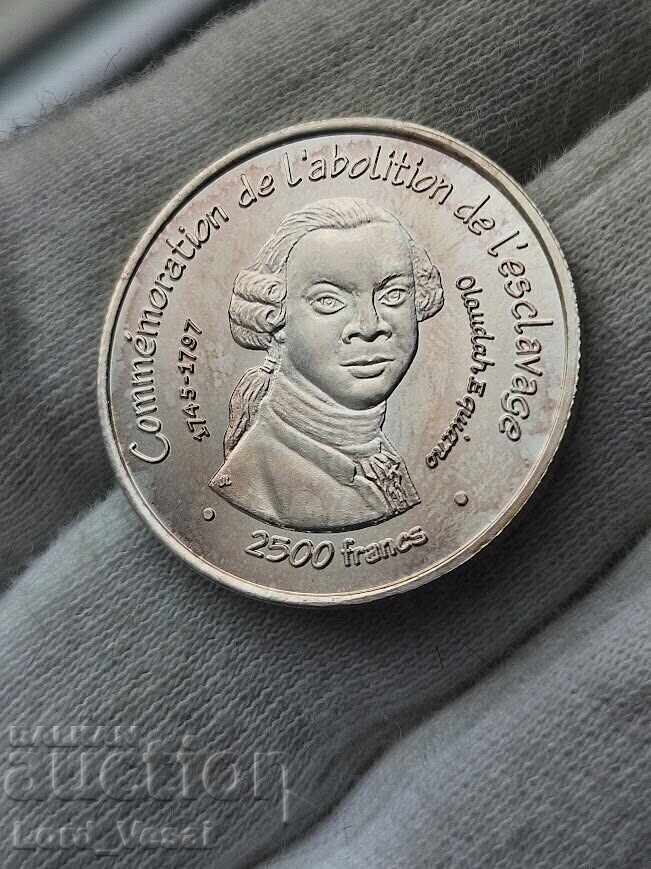 Бенин 2500 Франка 2007 Премахване на робството - 5 Бенин 2500 Франка 2007 Премахване на робството - 5
