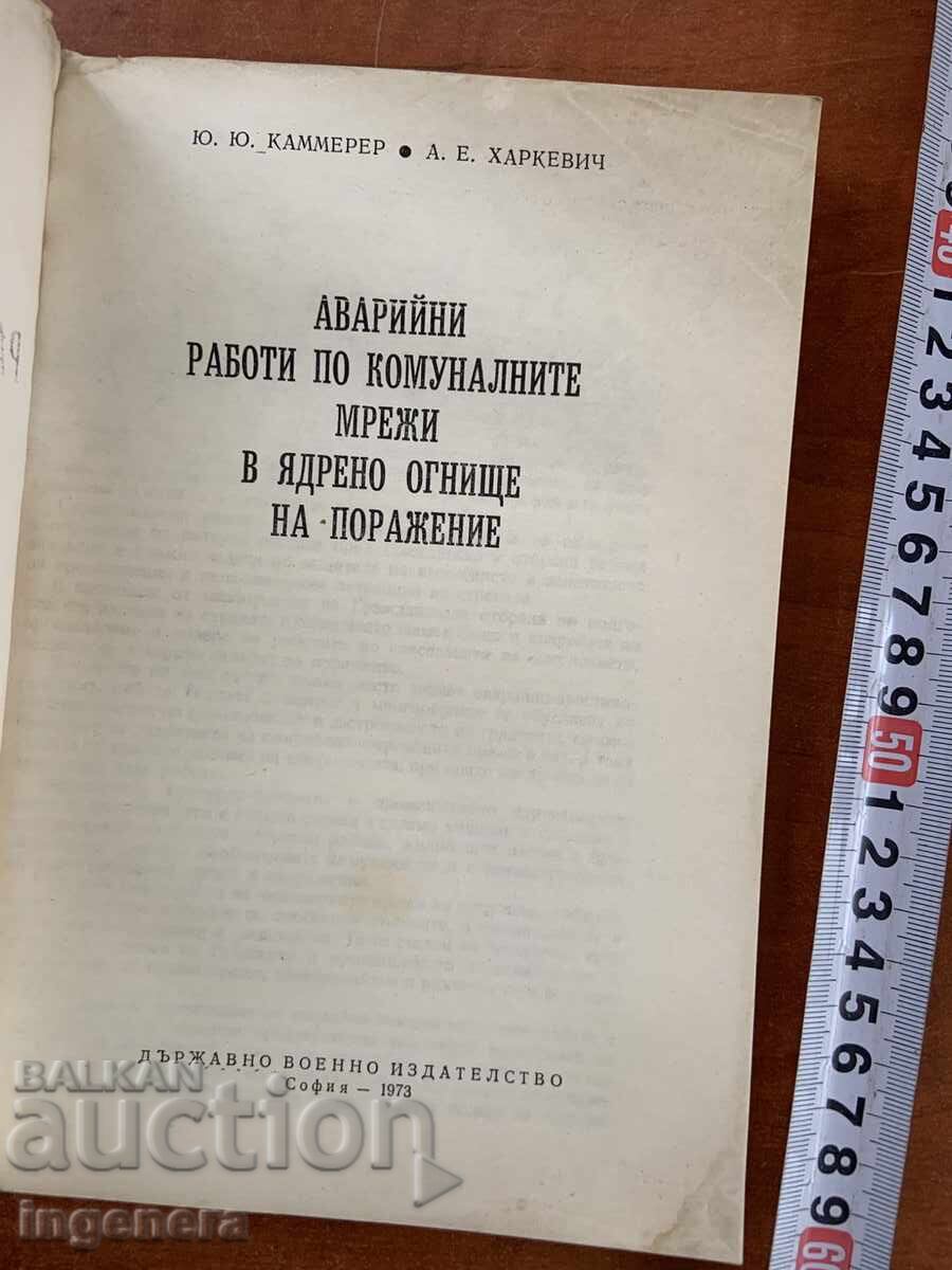 EMERGENCY WORKS IN A NUCLEAR CORE-1973-MILITARY PUBLISHING HOUSE with price € 19.90 | 38.92 BGN