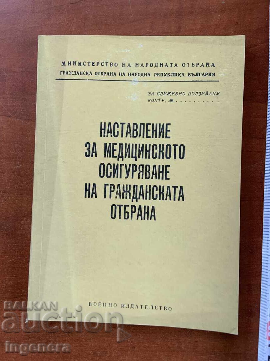 INSTRUCȚIUNI PRIVIND ASIGURAREA MEDICALĂ A APĂRĂRII-1988 INSTRUCȚIUNI PRIVIND ASIGURAREA MEDICALĂ A APĂRĂRII-1988