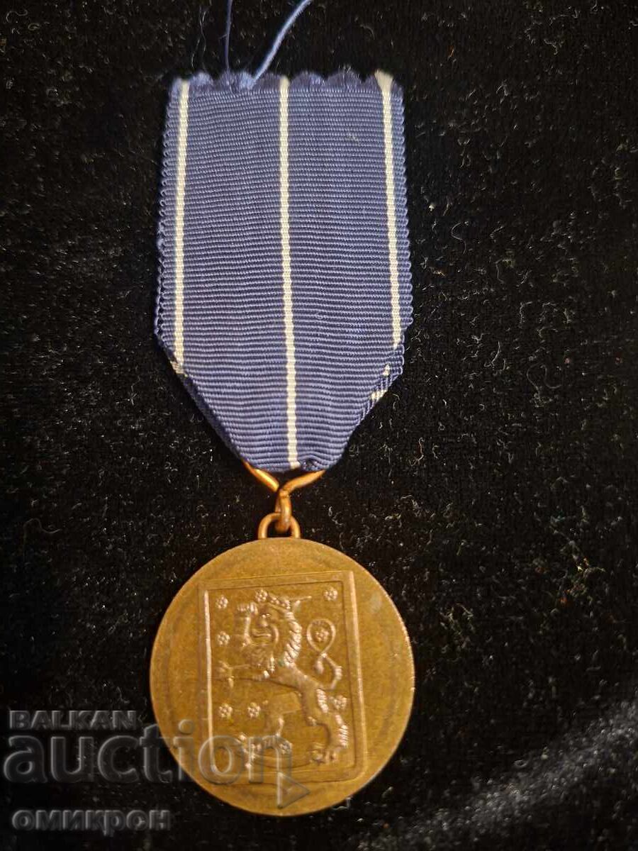 Livrarea Medalie „Pentru participare la Al Doilea Război Mondial 1941-1945”. Finlanda