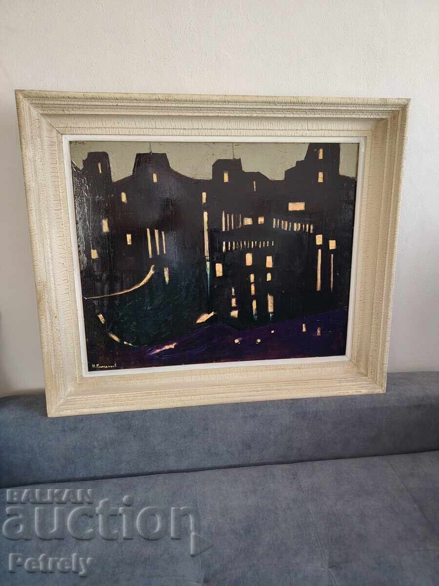 Μεγάλη ελαιογραφία με τιμή € 170.00 | 332.49 BGN