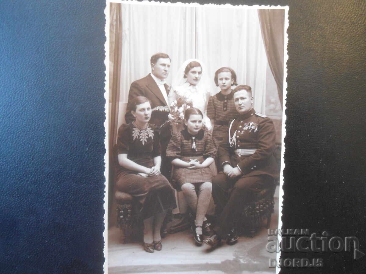 Fotografie veche, 7 martie 1937, Vrața, Foto Studio P. Chernev