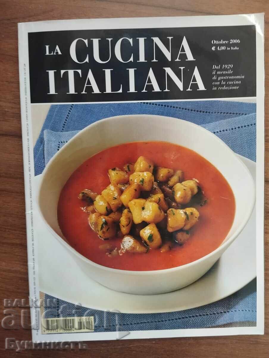 REVISTĂ - LA CUCINA ITALIANA - BUCĂTĂRIE ITALIANĂ