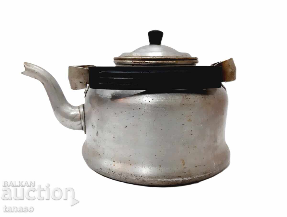 Auction  Vintage aluminum teapot USSR 60s, used, 4.5 L