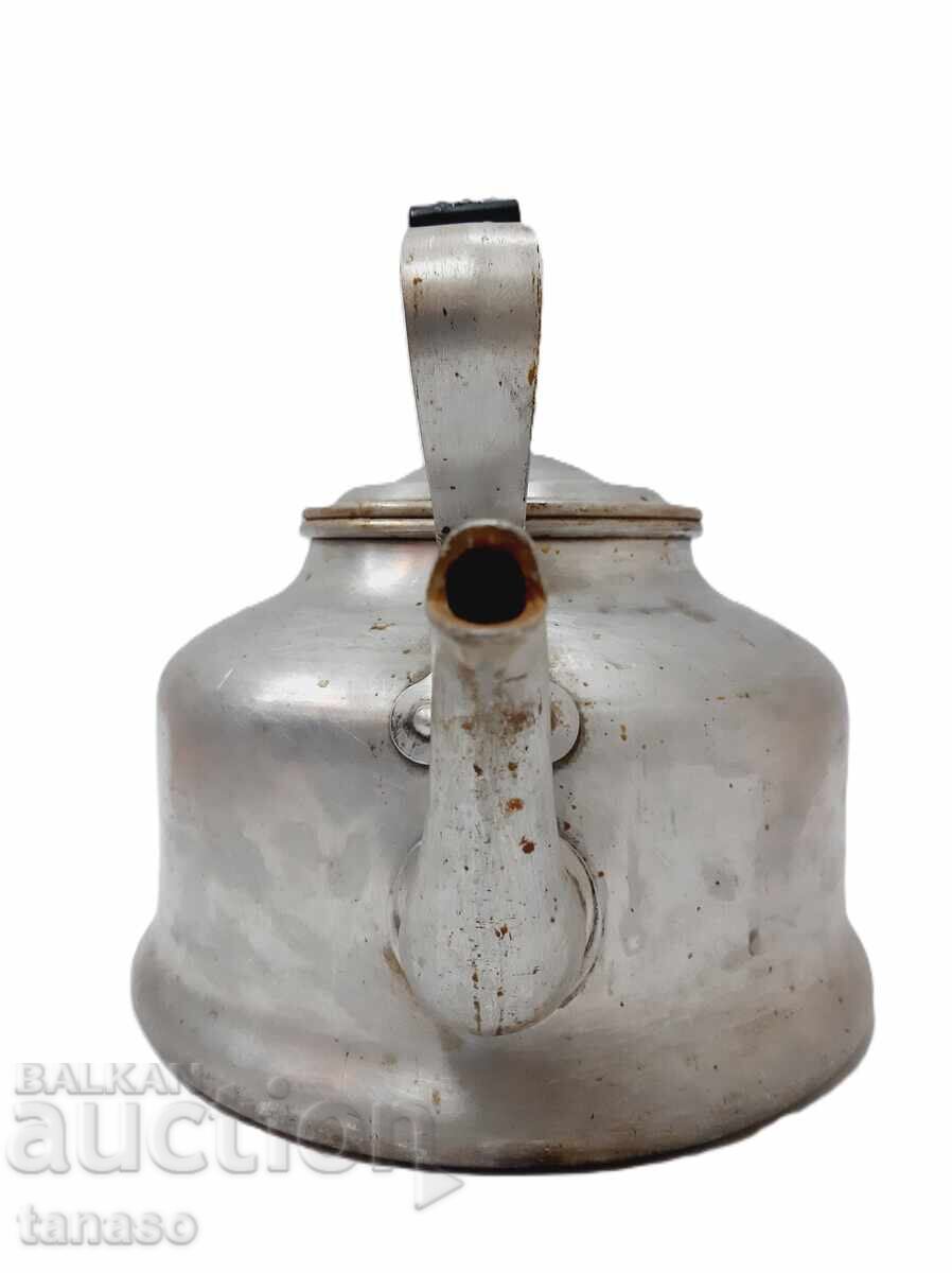 Vintage aluminum teapot USSR 60s, used, 4.5 L - 5