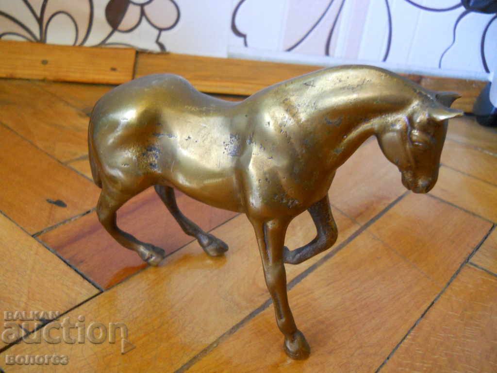 Auction  Bronze statuette - horse