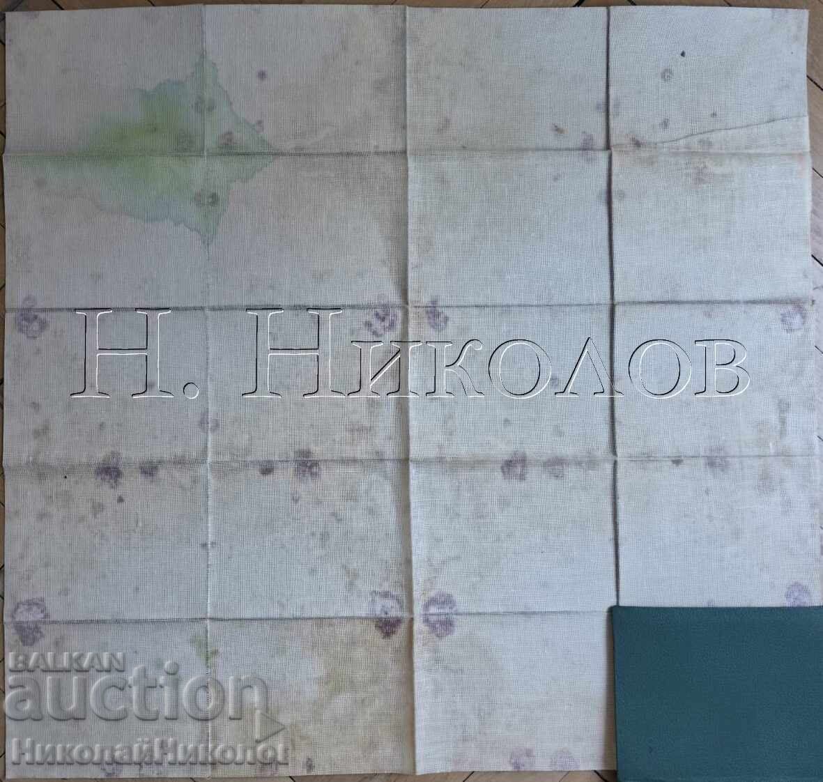 OLD MAP SOFIA VITOSHA B159 with price € 18.00 | 35.21 BGN